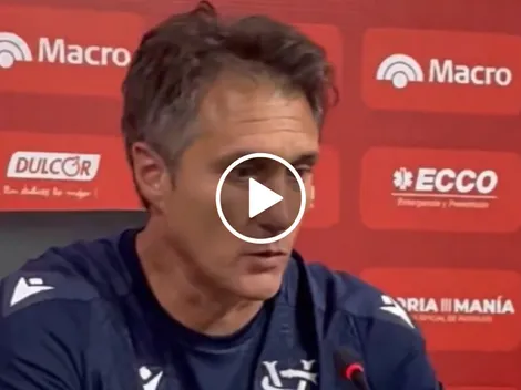 Barros Schelotto explotó por el arbitraje de Andrés Merlos en Instituto vs. Vélez: "Siempre el mismo"