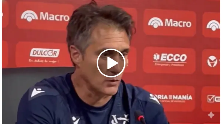 Guillermo Barros Schelotto, duro con Andrés Merlos