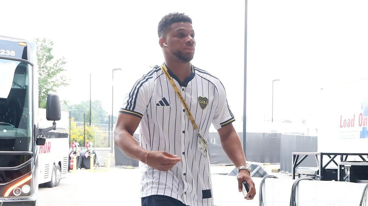 Frank Fabra, durante su estadía en Boca.