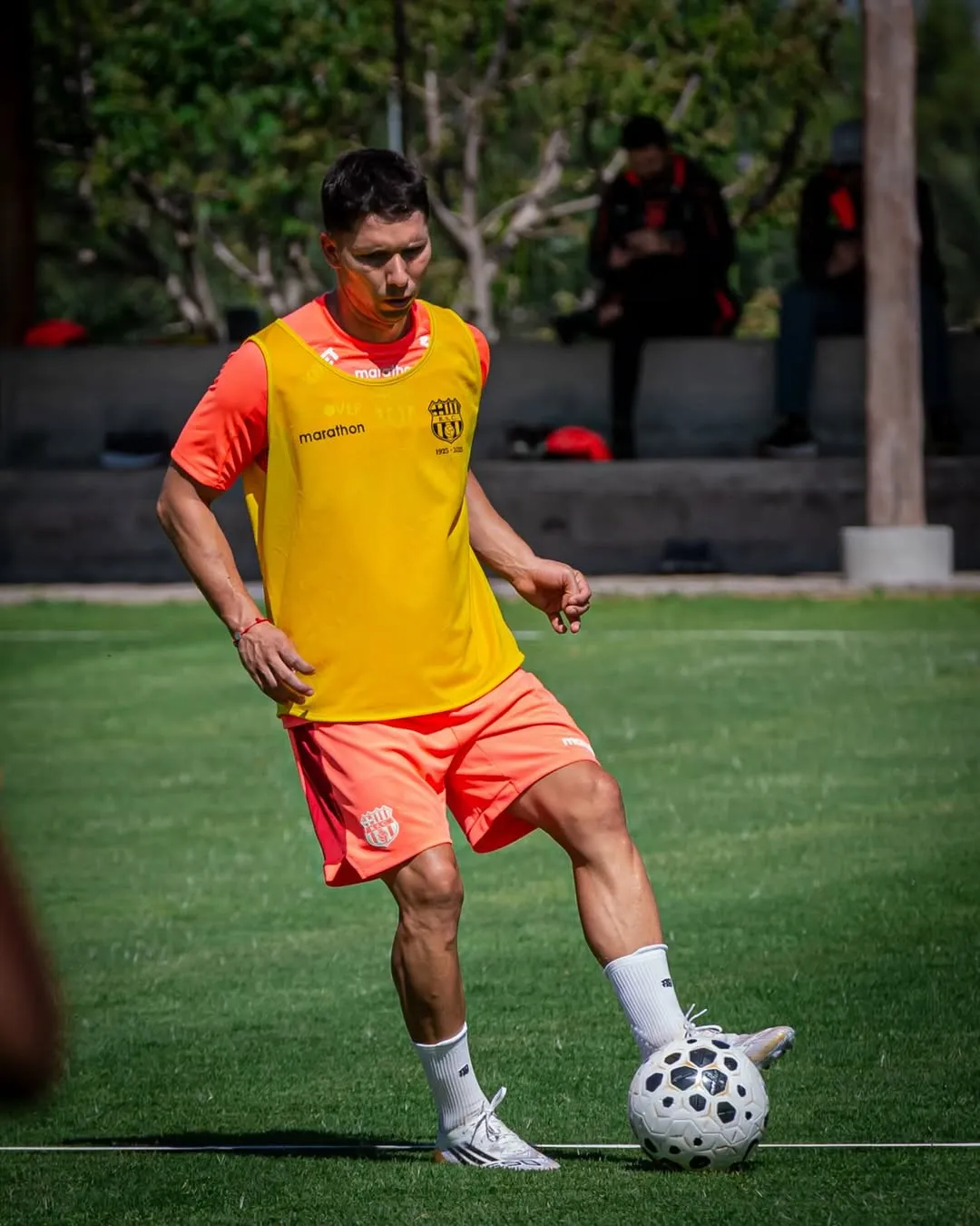 Martínez ya está de pretemporada con el Barcelona. Foto Barcelona SC.