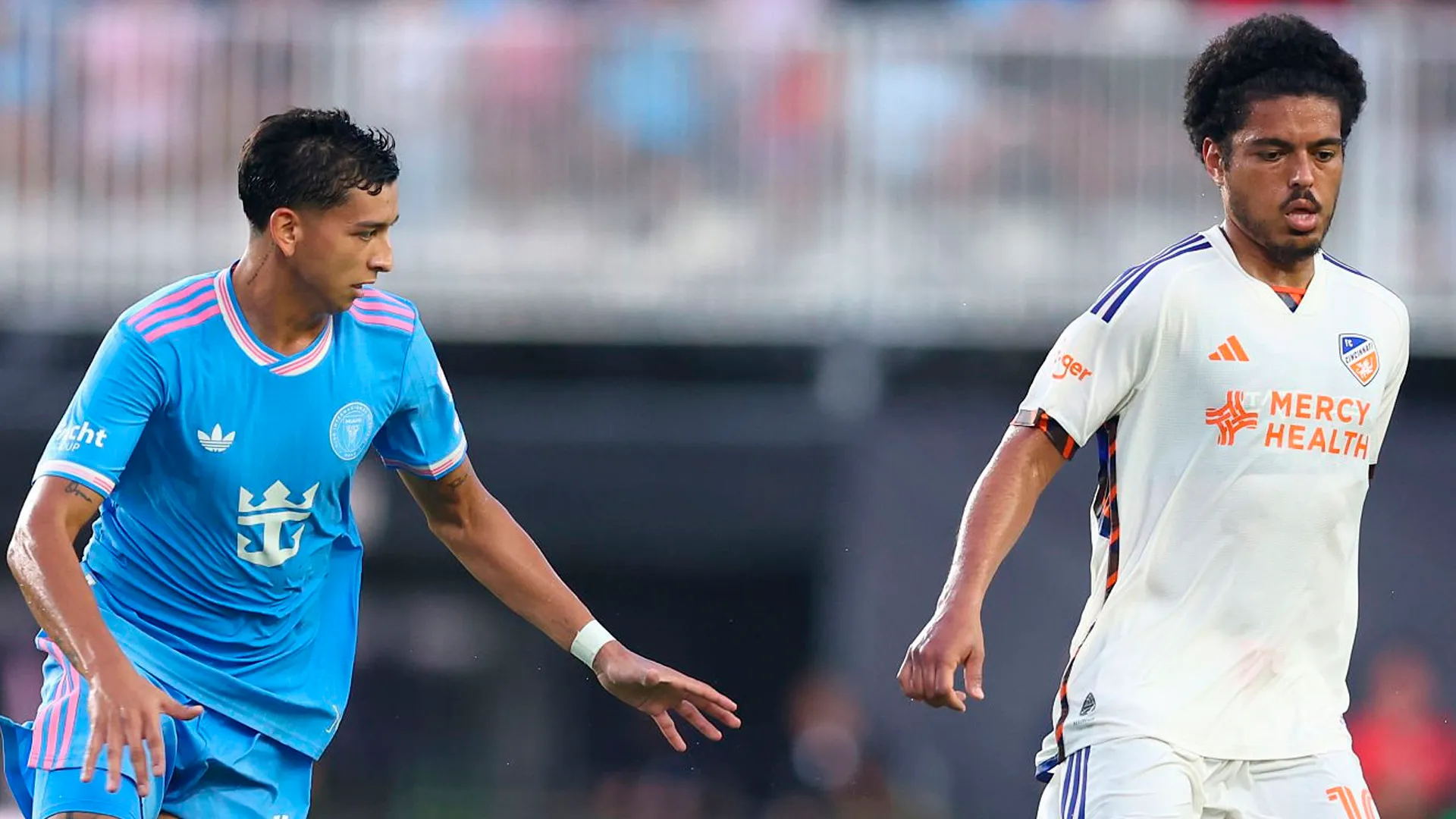 Tomás Avilés, con la camiseta de Inter Miami, enfrentando a Cincinnati. (Getty Images)