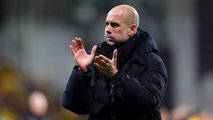 Pep Guardiola, director técnico de Manchester City.