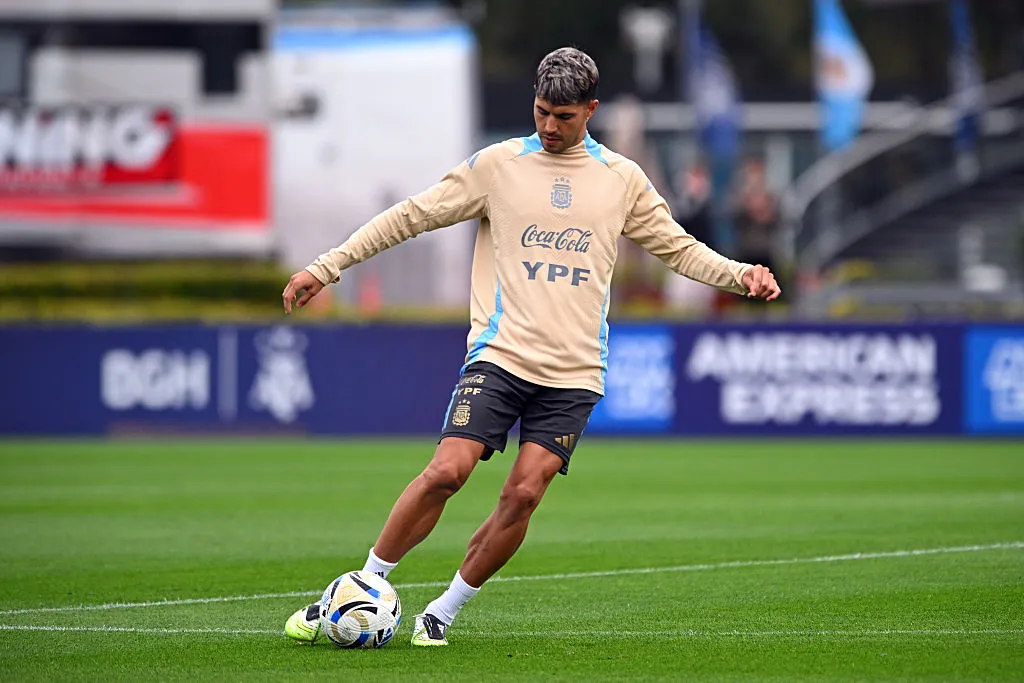 Palacios es muy bien considerado por el cuerpo técnico de la Selección Argentina. (Getty)