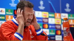 Diego Simeone, entrenador argentino de Atlético de Madrid.