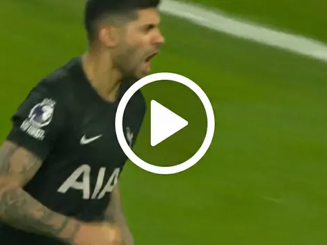 Cuti Romero metió su tercer gol consecutivo y es el goleador del Tottenham en 2026