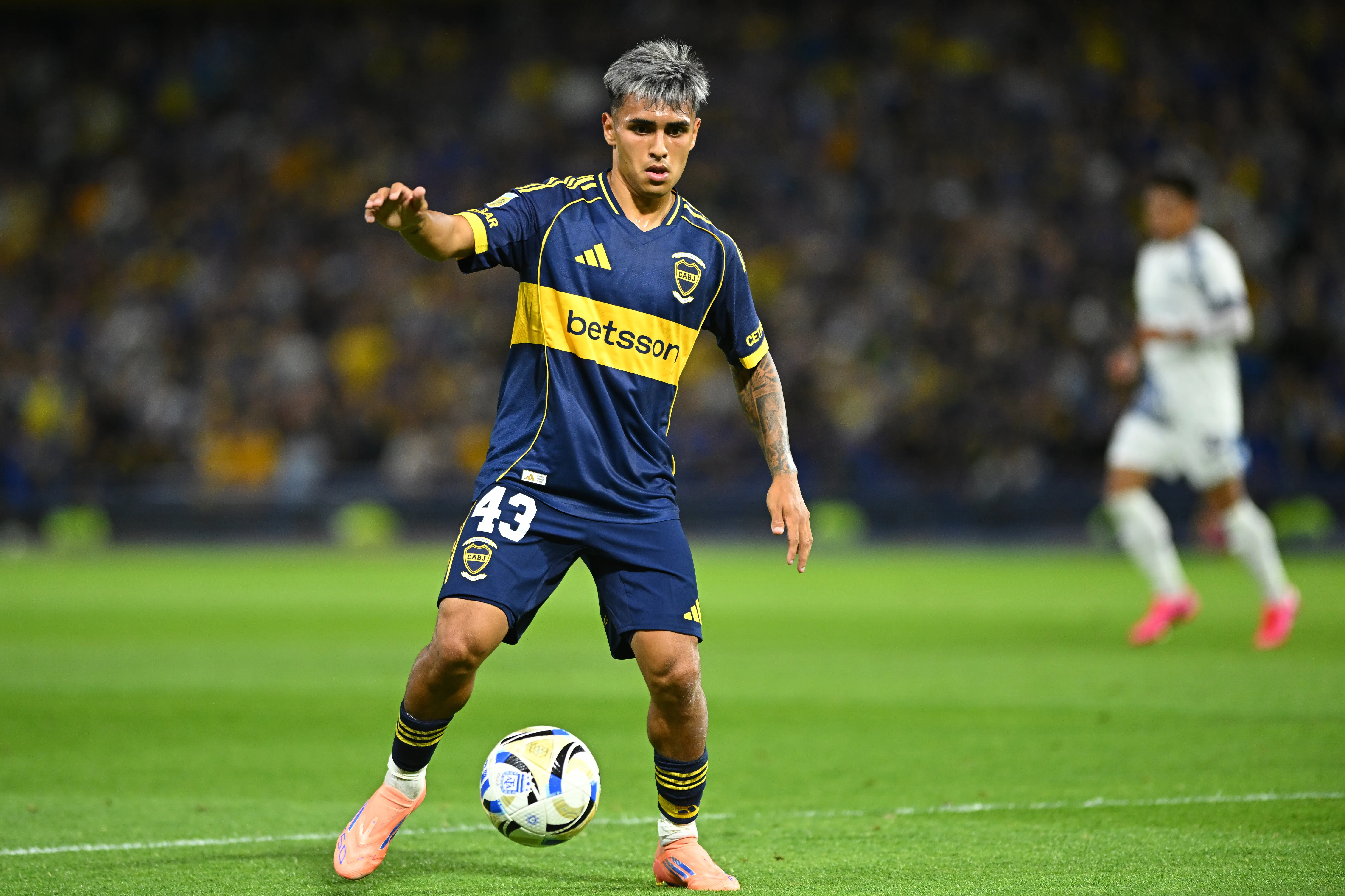 Milton Delgado, mediocampista de Boca. (Getty Images)