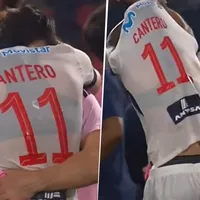 La emoción hasta las lágrimas de Alan Cantero al intercambiar su camiseta con Lionel Messi