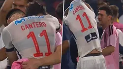 Alan Cantero se mostró conmovido al intercambiar su camiseta con Lionel Messi post Alianza Lima vs. Inter Miami.
