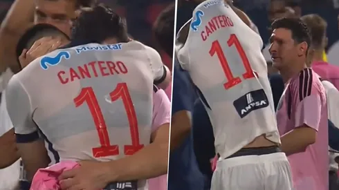 Alan Cantero se mostró conmovido al intercambiar su camiseta con Lionel Messi post Alianza Lima vs. Inter Miami.