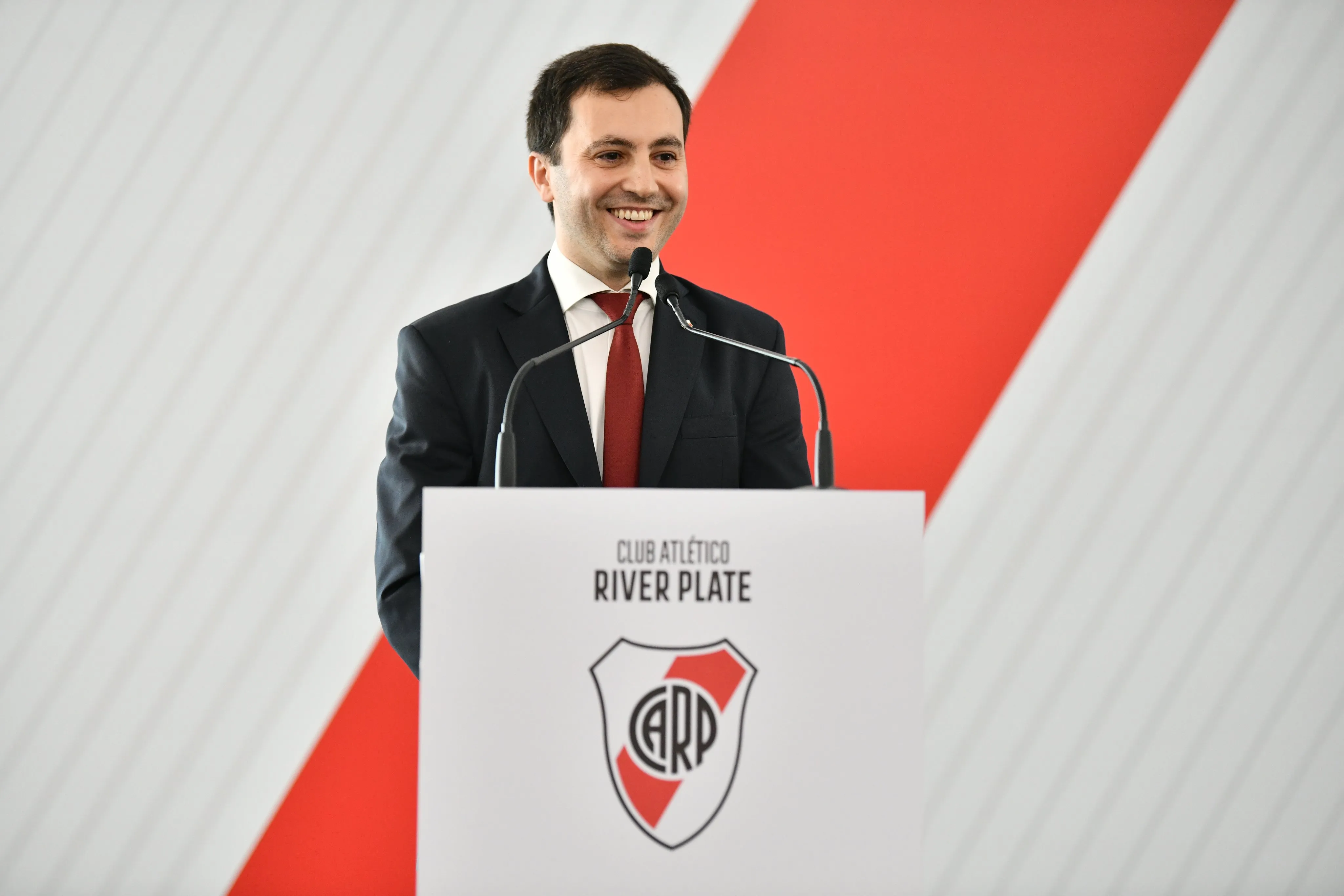 Stefano Di Carlo, presidente de River. (Foto: Prensa River).