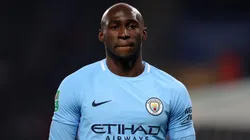 Eliaquim Mangala en su paso por Manchester City.