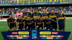 El equipo titular de Boca ante Deportivo Riestra en el Torneo Apertura 2026.