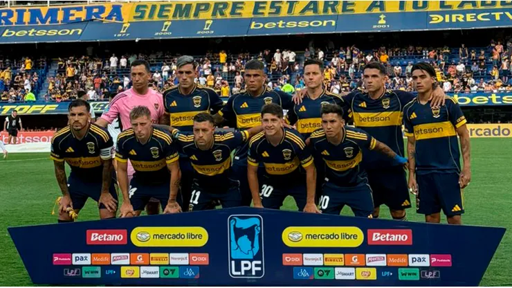 El equipo titular de Boca ante Deportivo Riestra en el Torneo Apertura 2026.