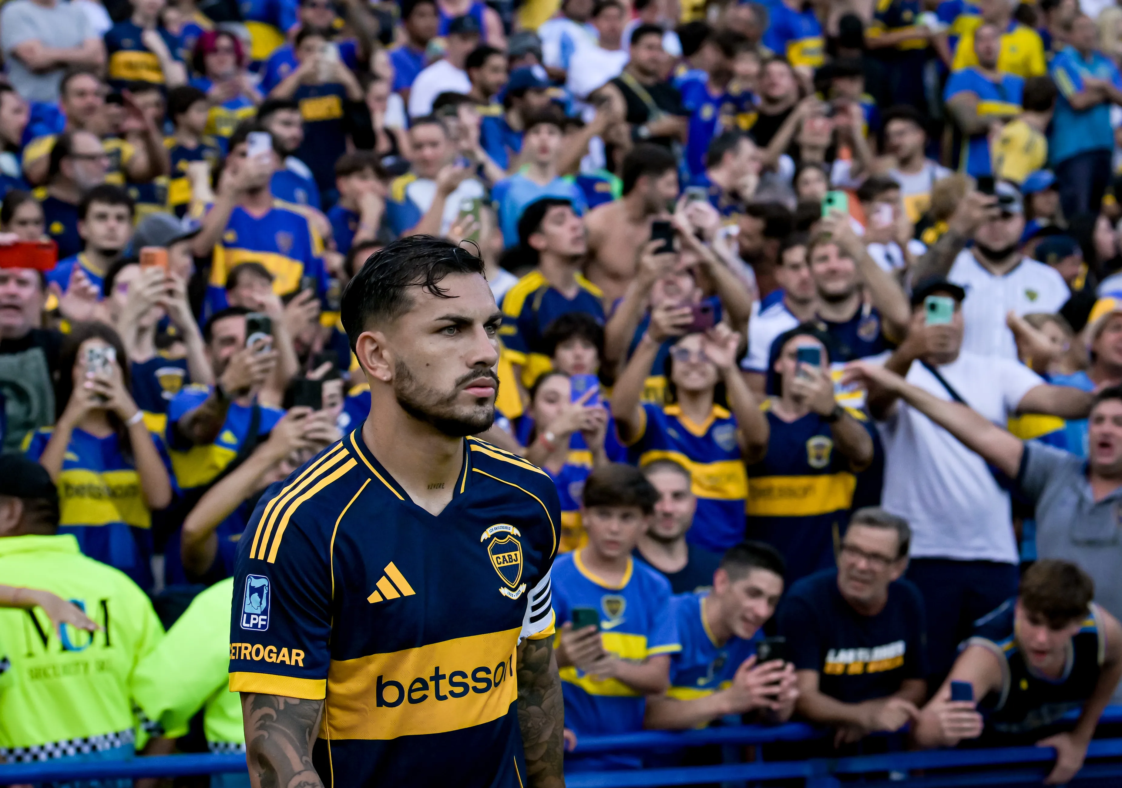 Leandro Paredes, mediocampista de Boca Juniors. (Getty Images)
