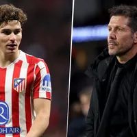 Simeone mete presión a Julián: ''Lo necesitamos al cien por cien''