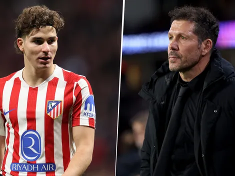 Simeone mete presión a Julián: ''Lo necesitamos al cien por cien''