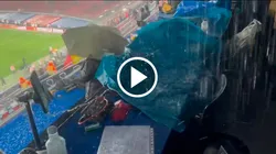 La denuncia por el mal estado de la zona de prensa del Camp Nou.