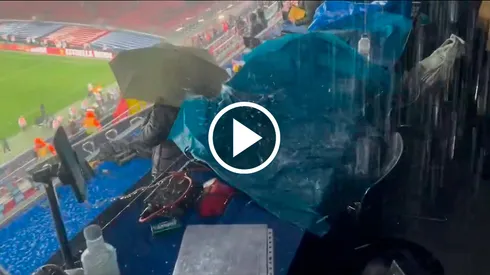 La denuncia por el mal estado de la zona de prensa del Camp Nou.