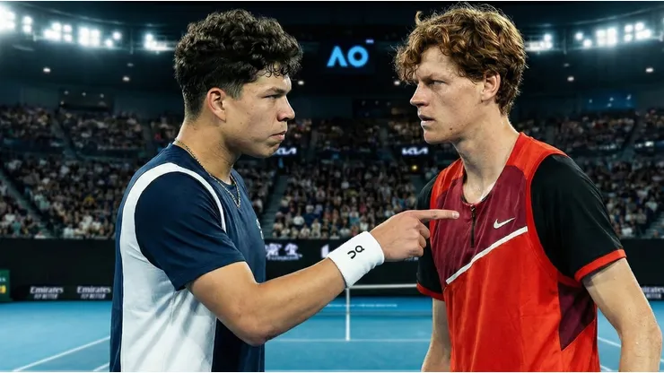 Ben Shelton y Jannik Sinner se enfrentan por los cuartos de final del Abierto de Australia.