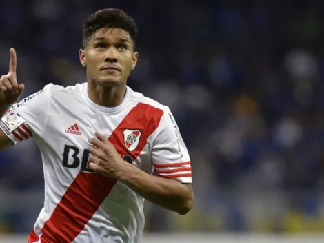 Teo Gutiérrez le dio la solución a Gallardo para que River mejore su funcionamiento