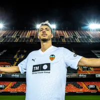 Guido Rodríguez fue presentado en Valencia