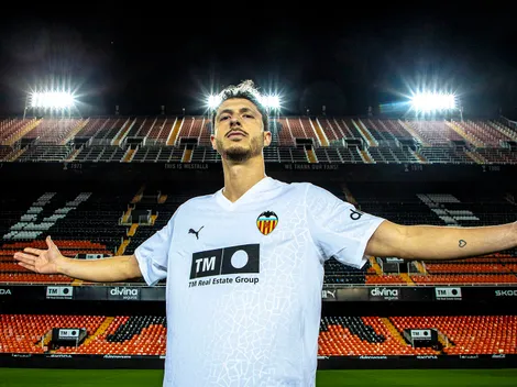 Guido Rodríguez fue presentado en Valencia