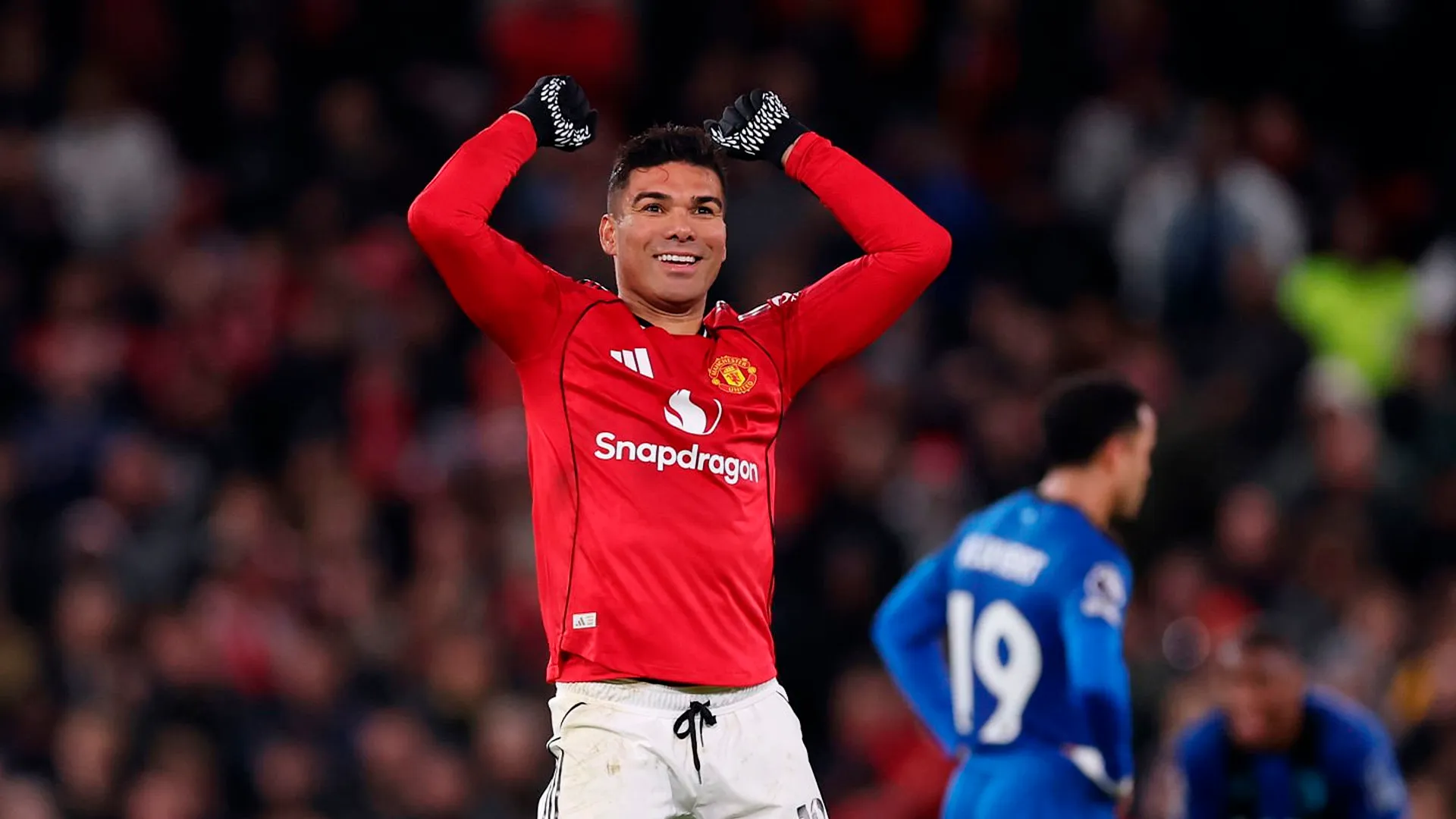 Casemiro no continuará luciendo la camiseta de Manchester United. (Getty Images)