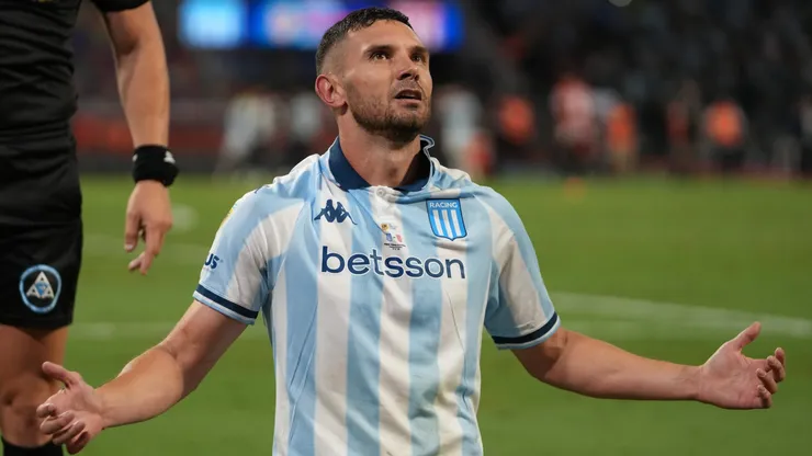 Maravilla Martínez, goleador de Racing en los últimos dos años, busca su primer tanto en 2026.