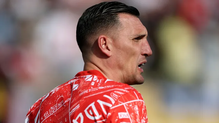 Franco Armani, arquero y líder de River.
