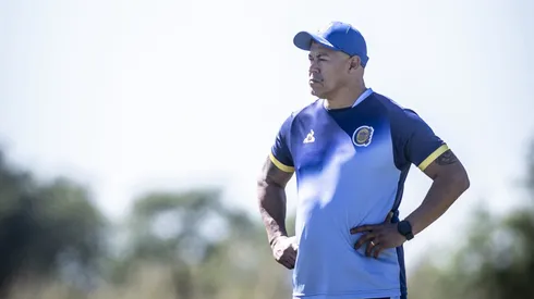 Jorge Almirón, entrenador de Rosario Central.