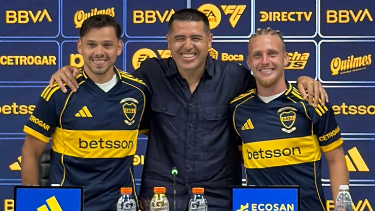 Boca presentó a Romero y Ascacibar.