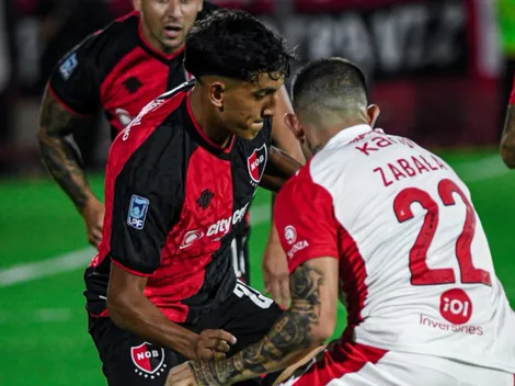 Newell's rescató un empate sobre el final ante Independiente