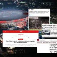 La gran repercusión mundial de River por la reforma del Estadio Monumental: ''Legendario''