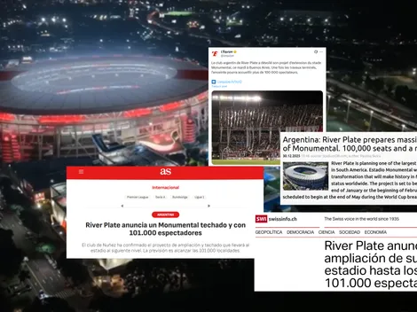 La gran repercusión mundial de River por la reforma del Estadio Monumental: ''Legendario''
