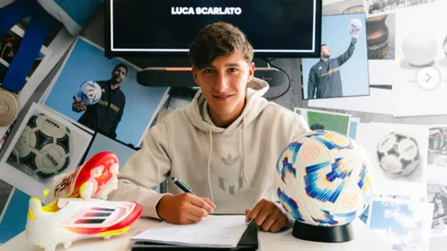 River acordó con Parma quedarse con un porcentaje de Scarlato, pero se negó a un pedido del club italiano