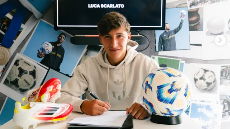 River acordó con Parma quedarse con un porcentaje de Scarlato, pero se negó a un pedido del club italiano
