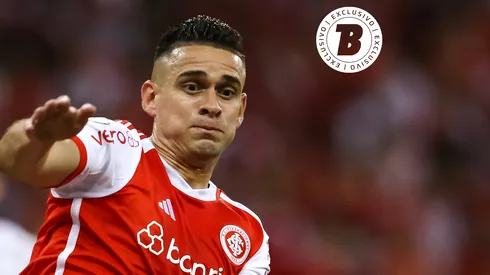 Rafael Santos Borré en Inter de Porto Alegre.