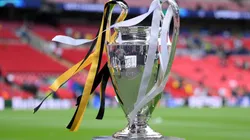 El trofeo de la UEFA Champions League.