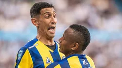 Ángel Di María le marcó a Racing.