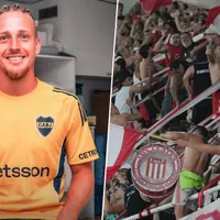 El hostil recibimiento de los hinchas de Estudiantes a Ascacibar