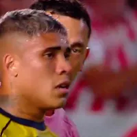 El enojo de Marchesín con Costa por el primer gol de Estudiantes
