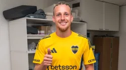 Santiago Ascacibar, jugador de Boca.