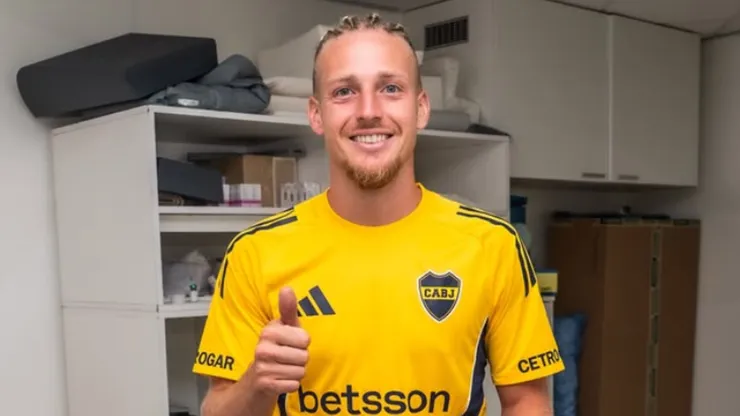 Santiago Ascacibar, jugador de Boca.