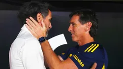 Eduardo Domínguez y Claudio Úbeda