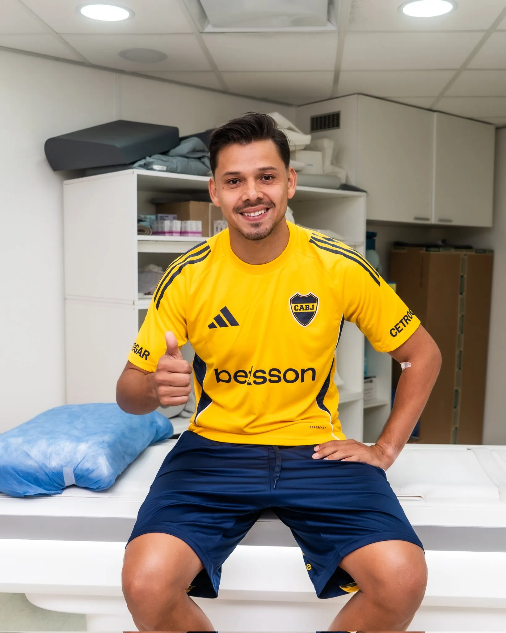 Ángel Romero. (Foto: Prensa Boca).