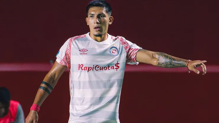 Tobías Ramírez, jugador de Argentinos Juniors.
