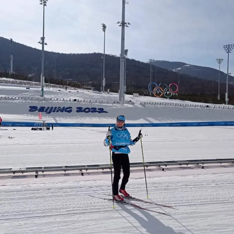 Nahiara Díaz en Beijing 2022. Foto IG.