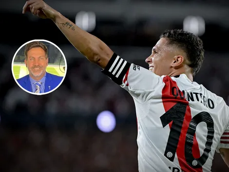 Quintero, en esta versión, es el mejor jugador del fútbol argentino y top 3 de Sudamérica