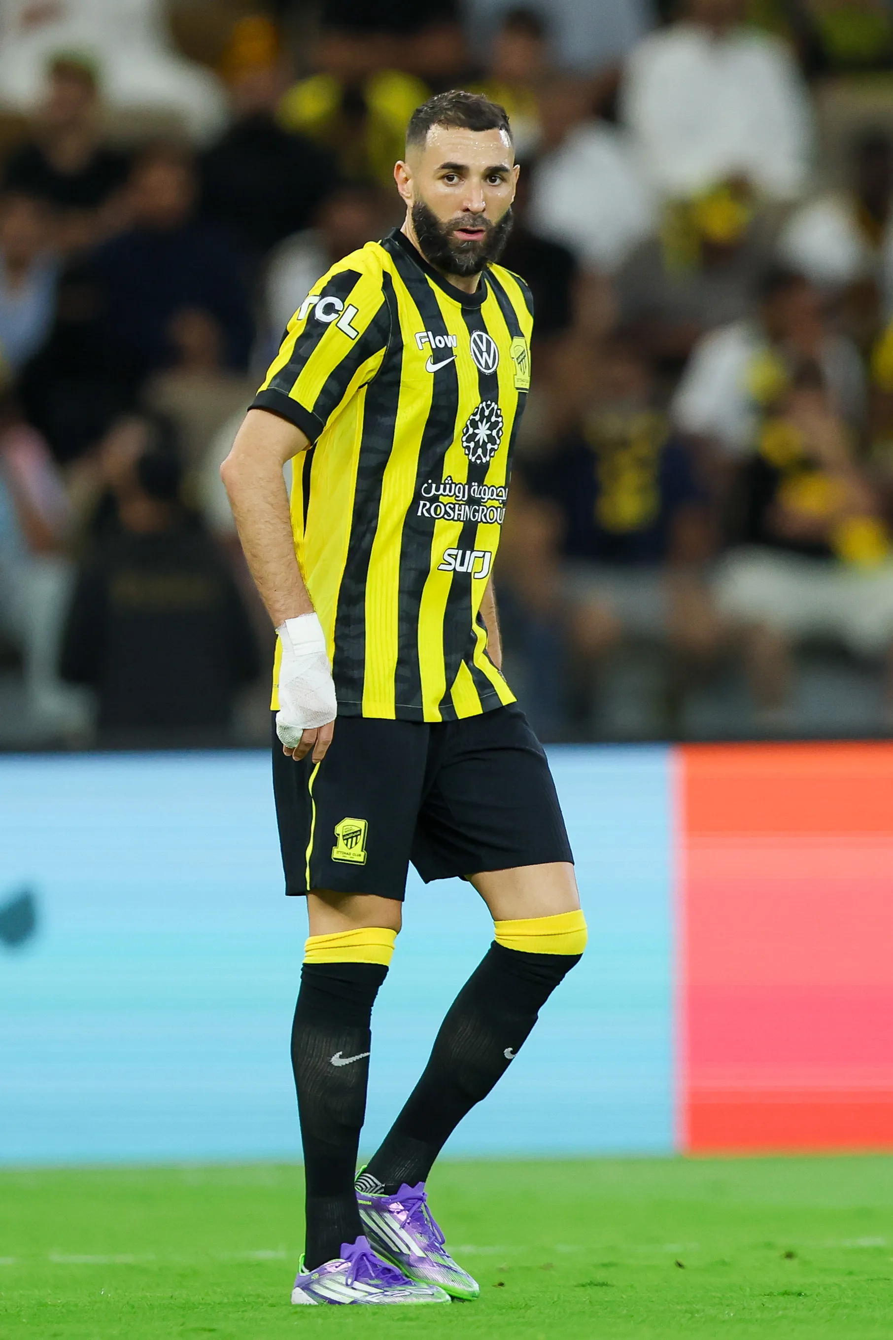 Karim Benzema en Al Ittihad. (Getty).