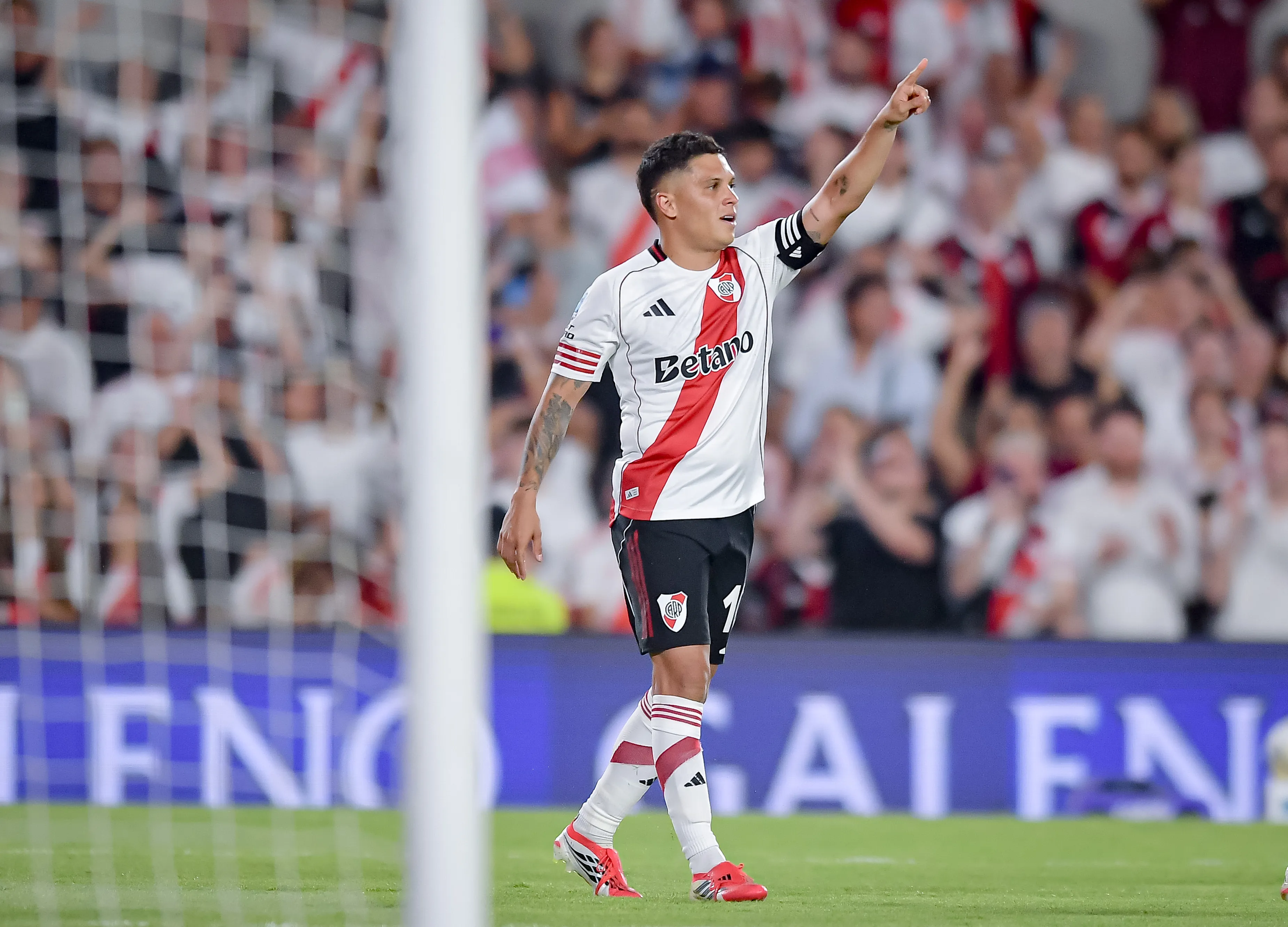 Juanfer Quintero, la figura de River en los primeros partidos. (Foto: Getty).